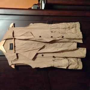 Banana Republic Beige Army Style Vest